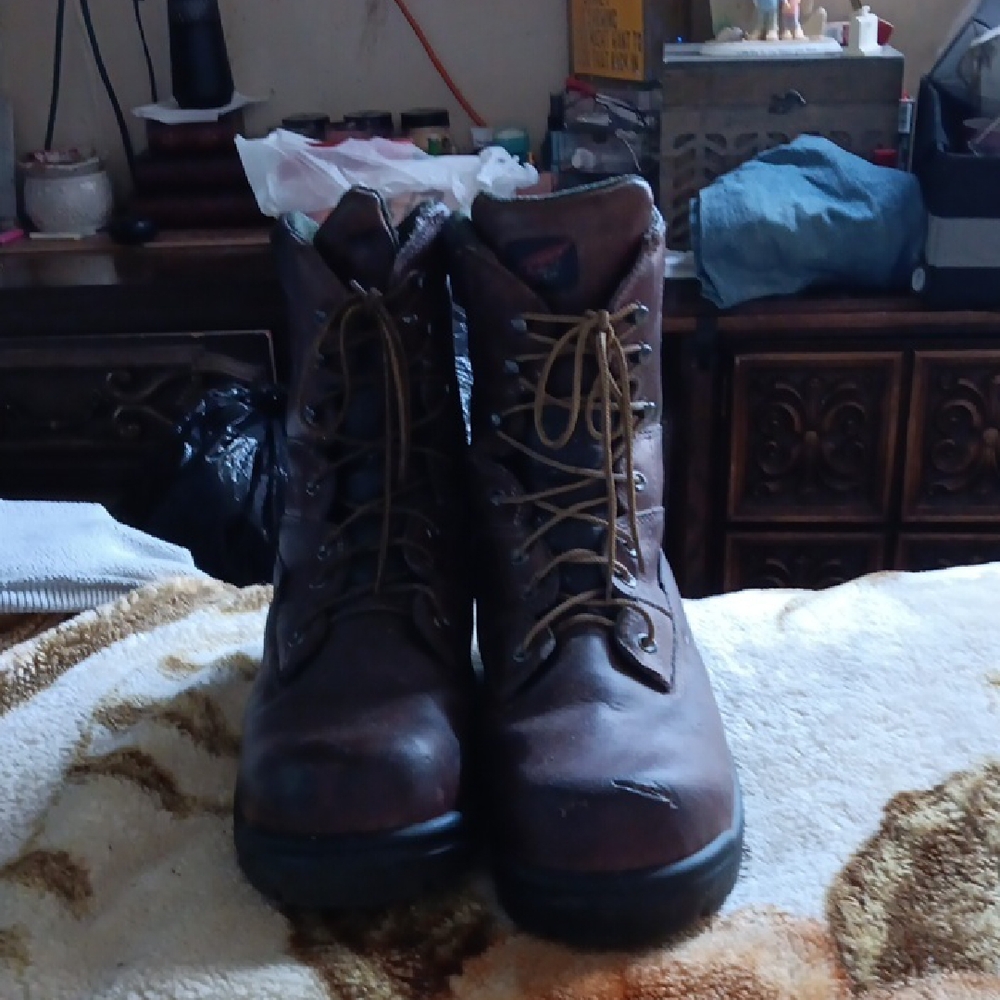 Red Wings Men's steal Toe Work Boots